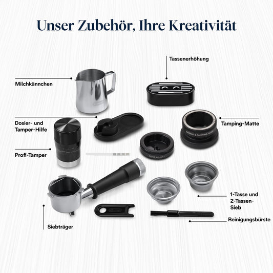 De'Longhi Siebträgermaschine La Specialista Touch EC9455.M, Espressomaschine mit integriertem Mahlwerk, Barista Guide, 15 Bar, Cold Brew Funktion, Automatische Milchaufschäumung, Touchscreen, Metall